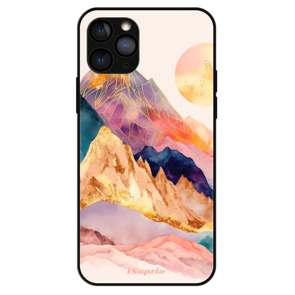 Lesklé puzdro Exclusive iSaprio - Abstract Mountains - iPhone 11 Pro