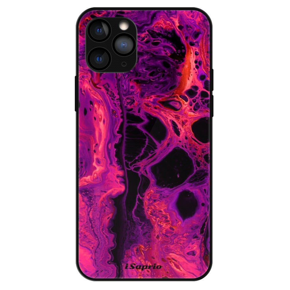 Lesklé puzdro Exclusive iSaprio - Abstract Dark 01 - iPhone 11 Pro