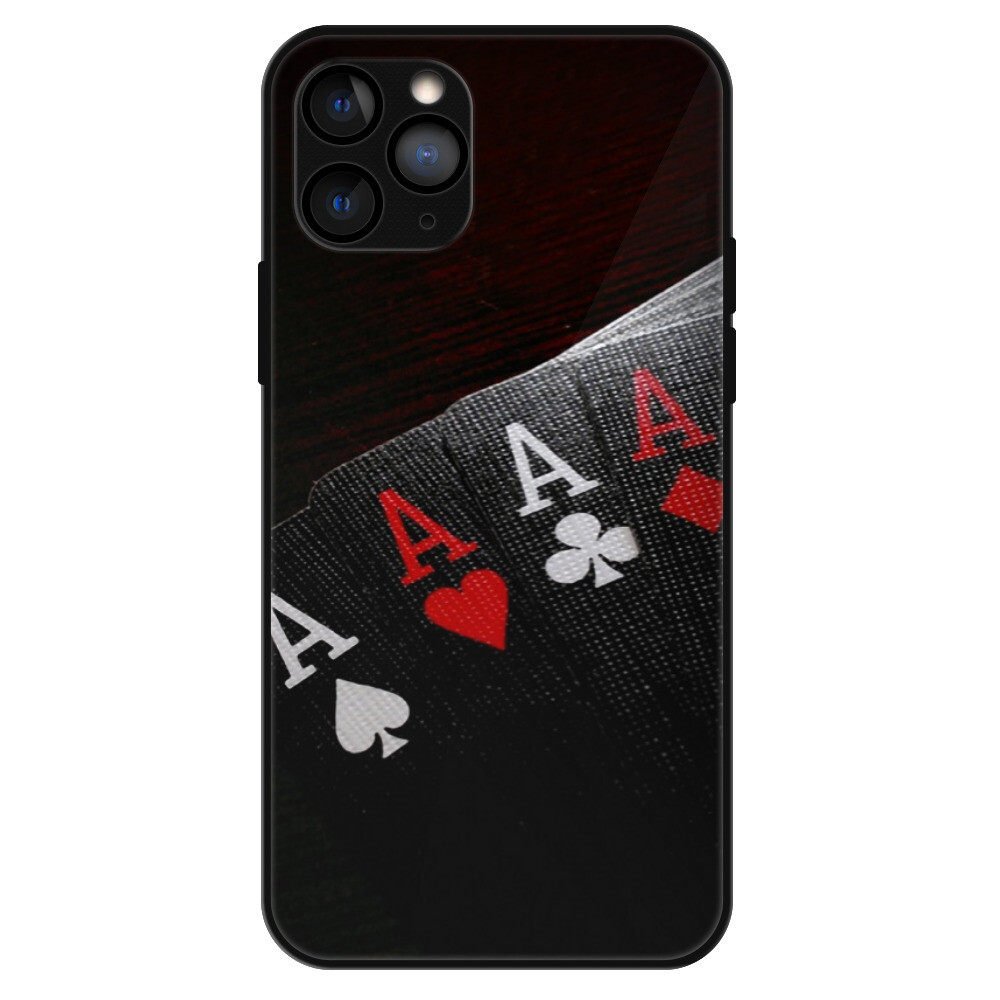 Lesklé puzdro Exclusive iSaprio - Poker - iPhone 11 Pro