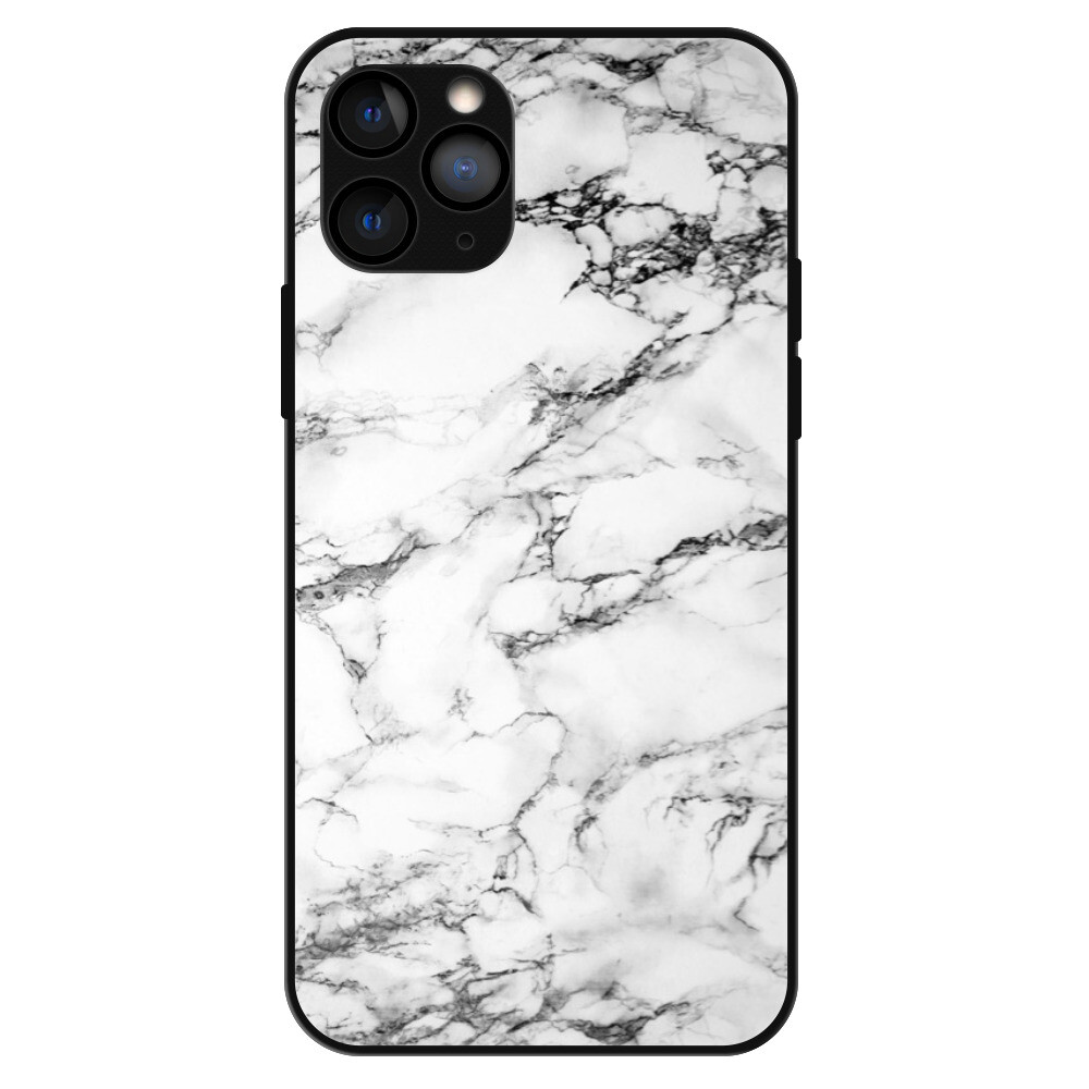 Lesklé puzdro Exclusive iSaprio - White Marble 01 - iPhone 11 Pro