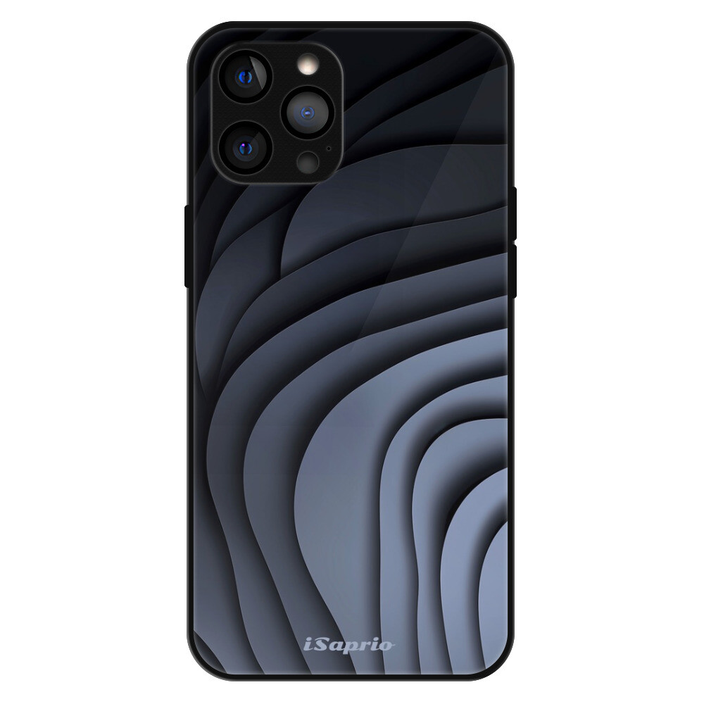 Lesklé puzdro Exclusive iSaprio - Dark Waves 10 - iPhone 12 Pro