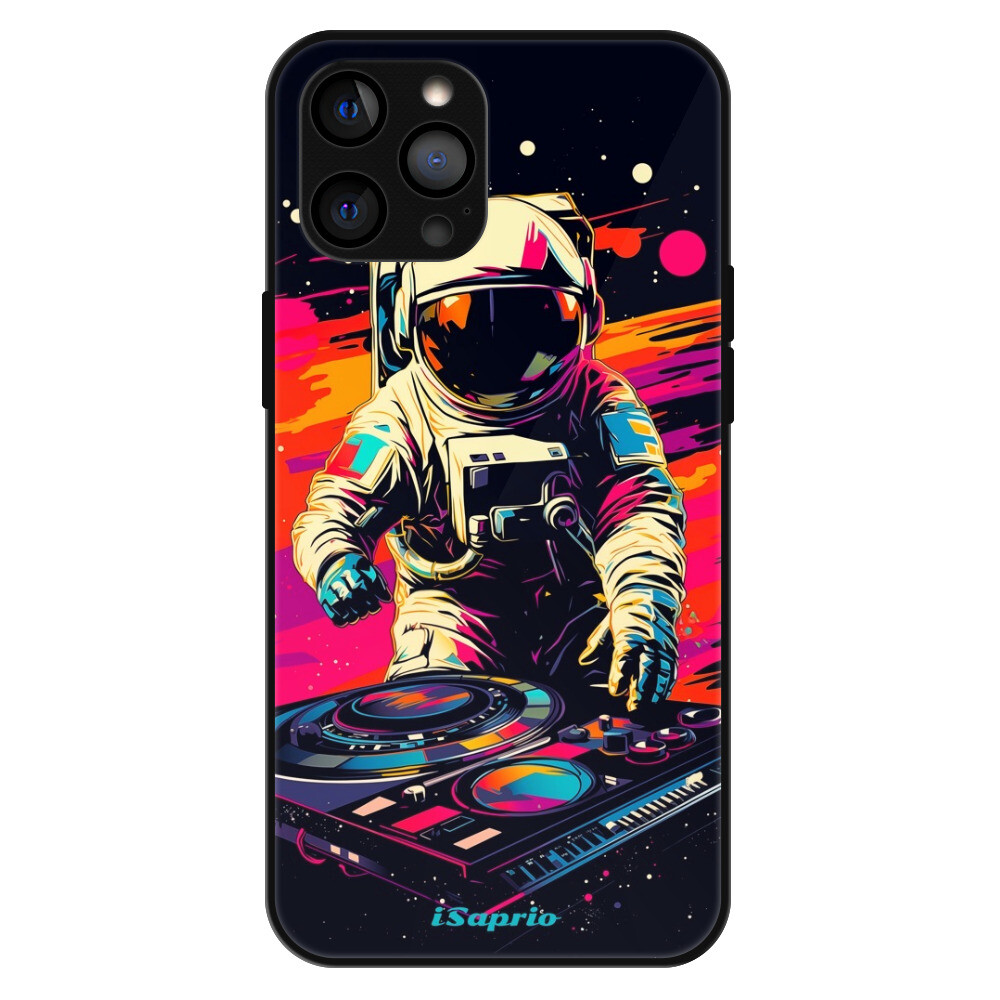 Lesklé puzdro Exclusive iSaprio - Astronaut DJ - iPhone 12 Pro