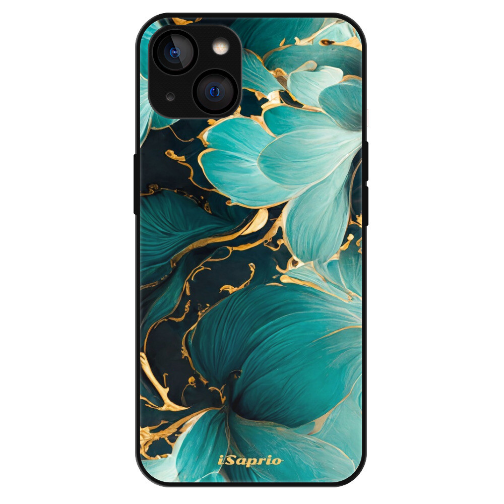 Lesklé puzdro Exclusive iSaprio - Blue Flowers 12 - iPhone 13