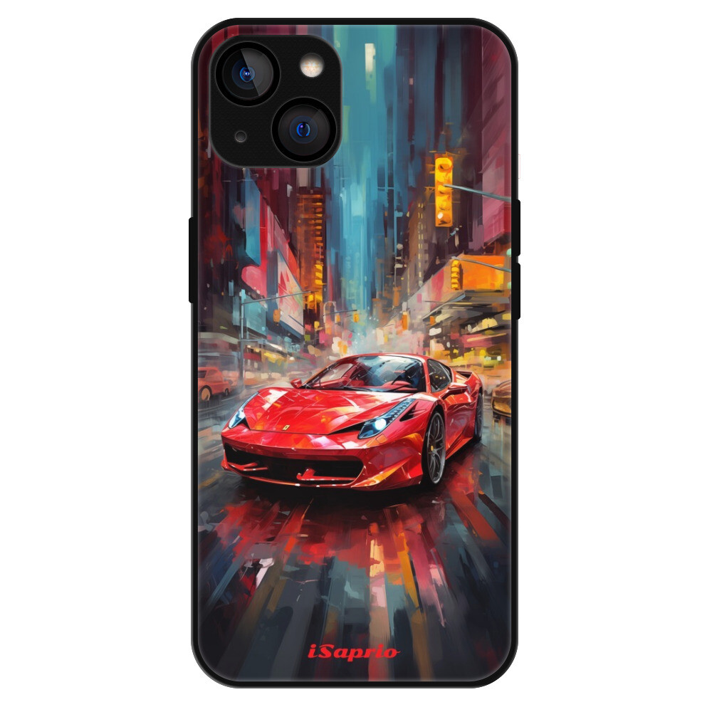 Lesklé puzdro Exclusive iSaprio - Ferrari - iPhone 13