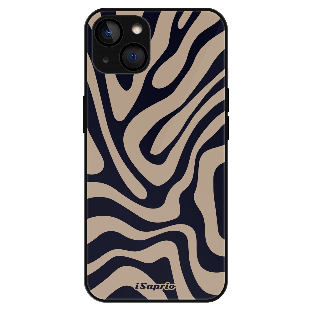 Lesklé puzdro Exclusive iSaprio - Zebra Black - iPhone 13