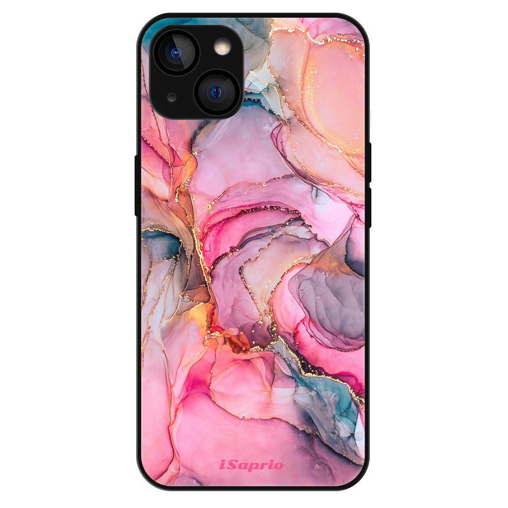 Lesklé puzdro Exclusive iSaprio - Golden Pastel - iPhone 13