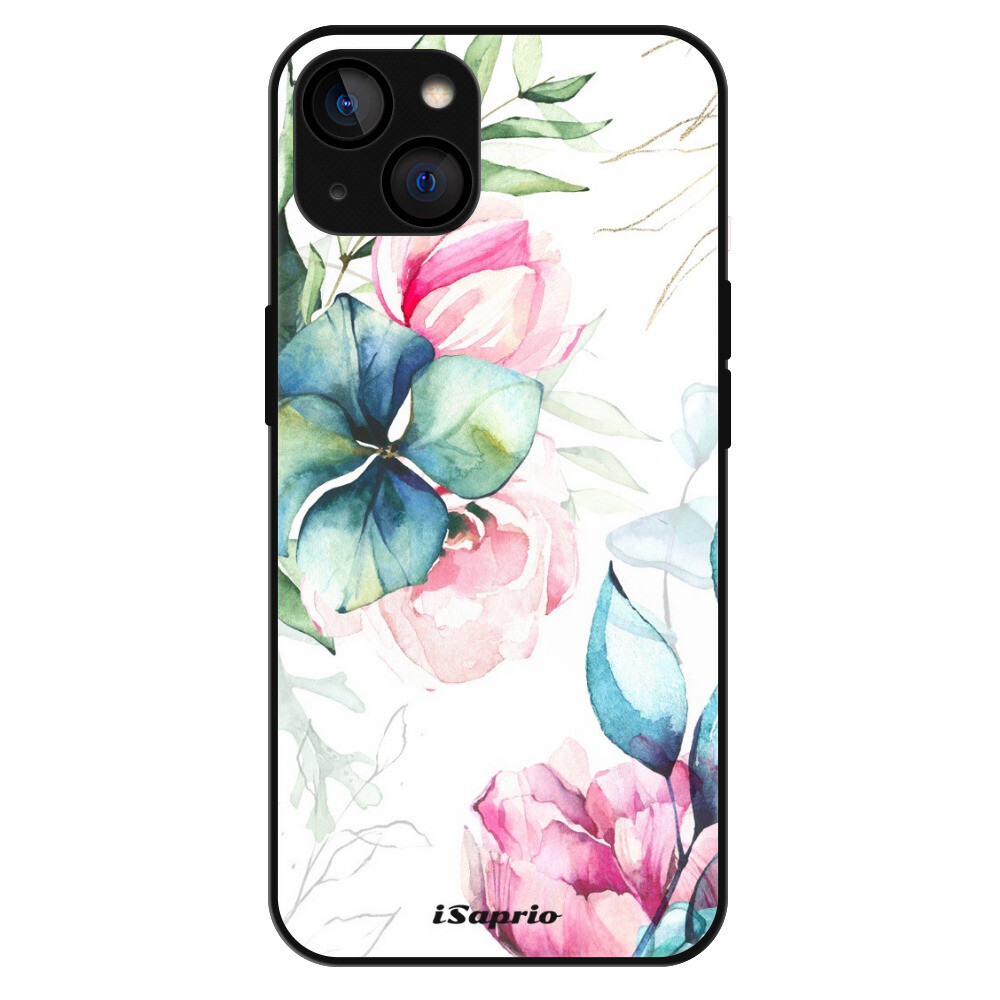 Lesklé puzdro Exclusive iSaprio - Flower Art 01 - iPhone 13
