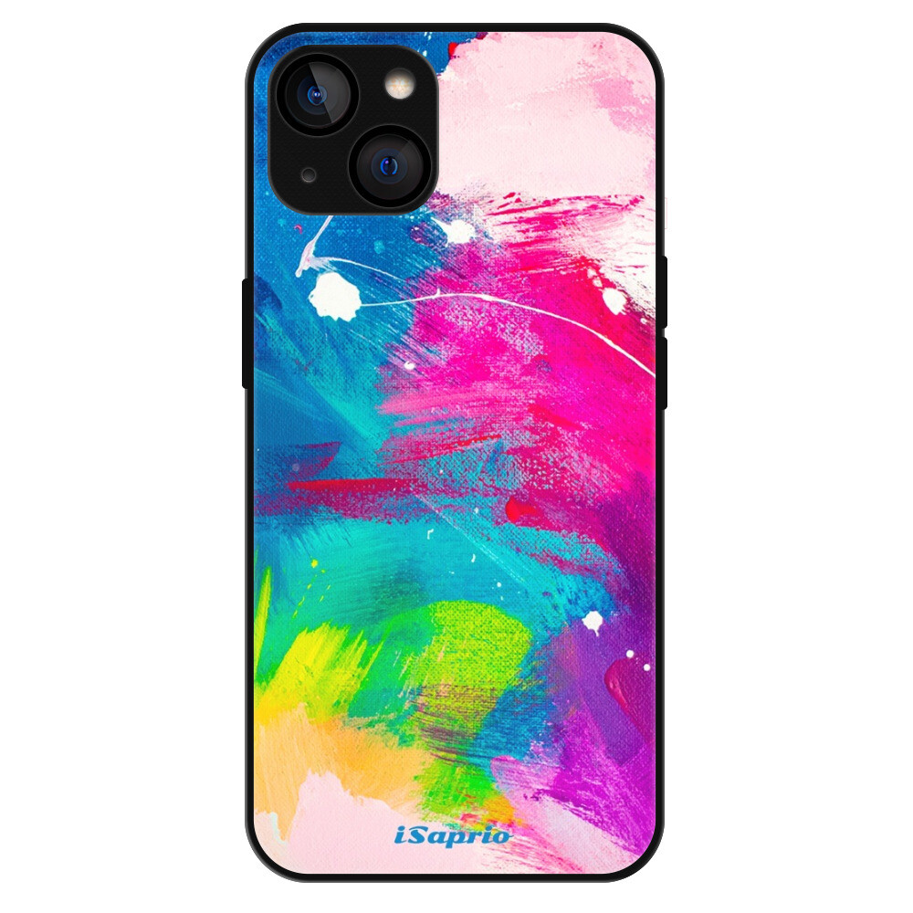 Lesklé puzdro Exclusive iSaprio - Abstract Paint 03 - iPhone 13