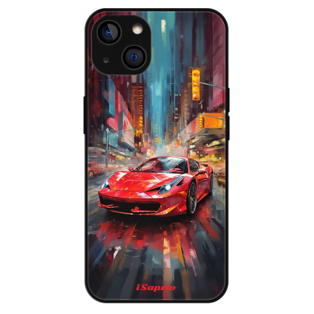 Lesklé puzdro Exclusive iSaprio - Ferrari - iPhone 14