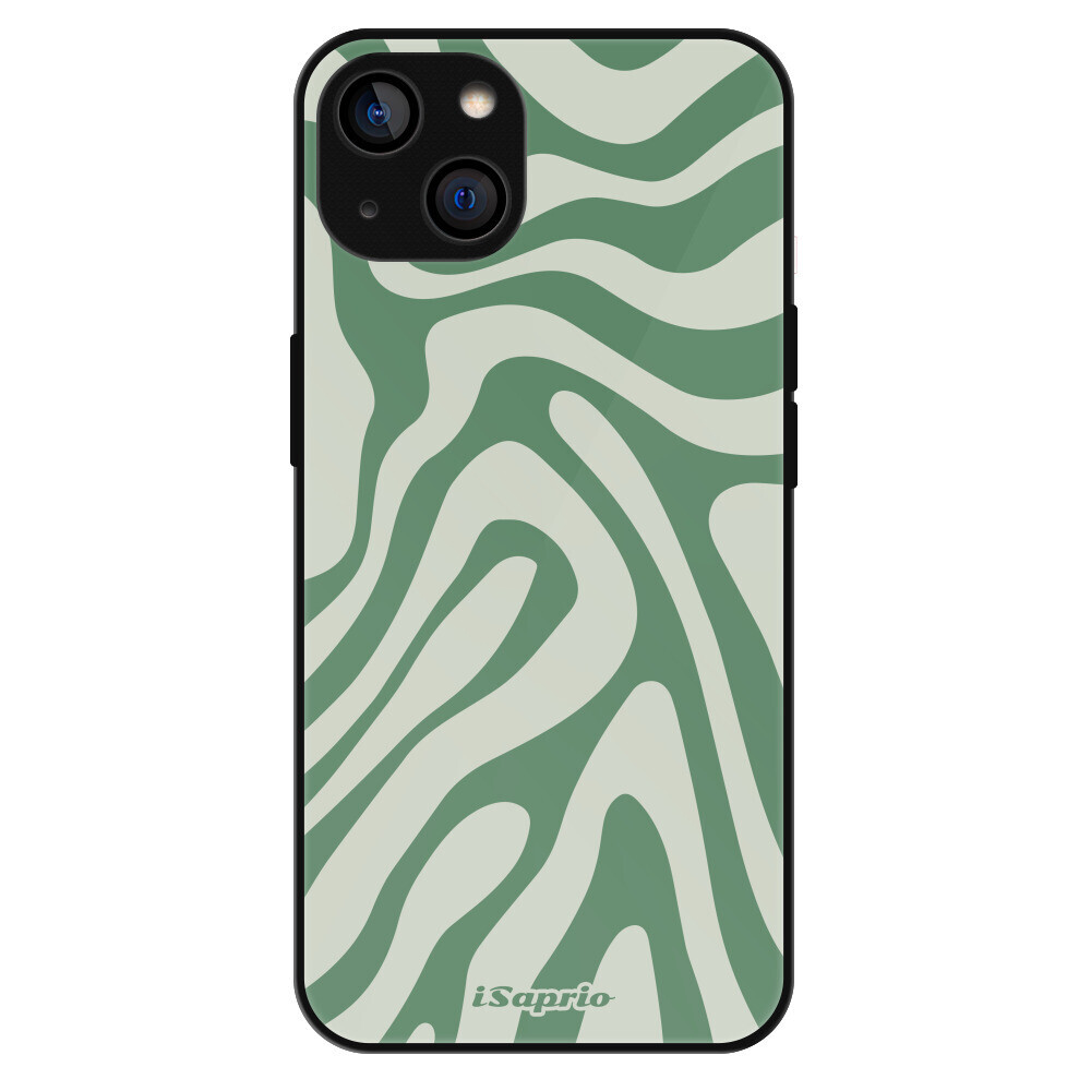 Lesklé puzdro Exclusive iSaprio - Zebra Green - iPhone 14