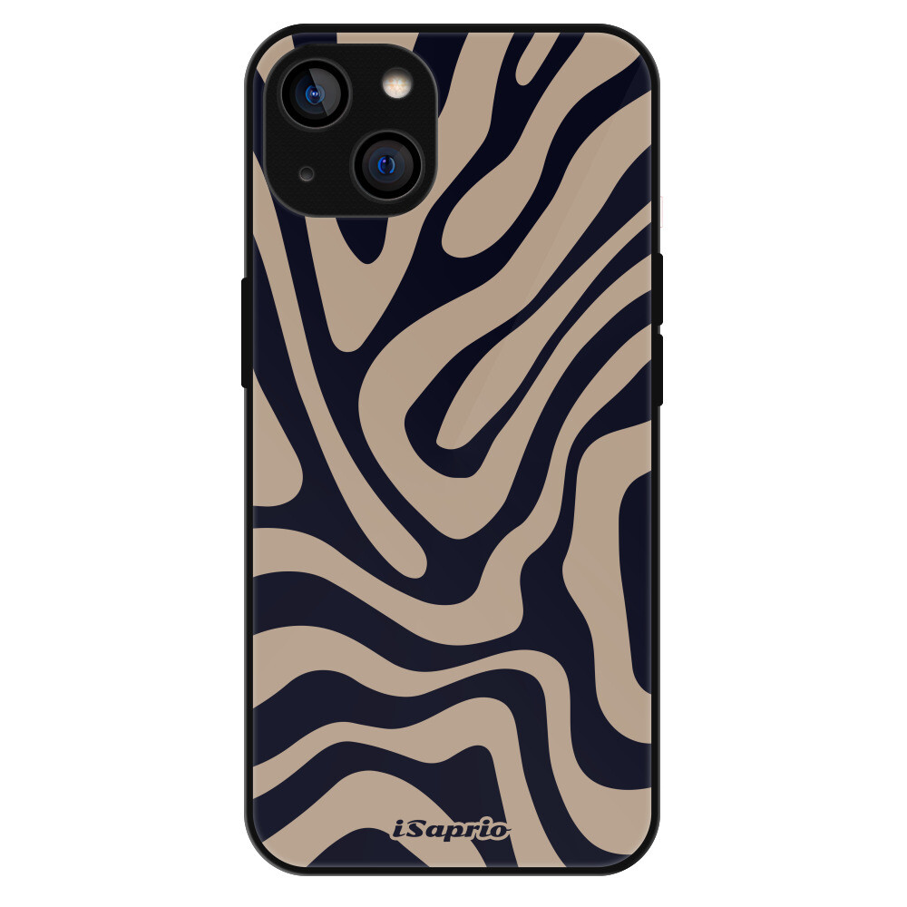 Lesklé puzdro Exclusive iSaprio - Zebra Black - iPhone 14