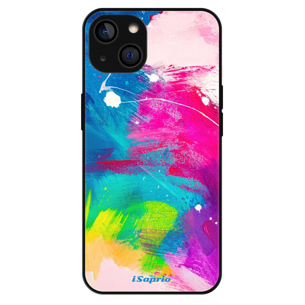 Lesklé puzdro Exclusive iSaprio - Abstract Paint 03 - iPhone 14