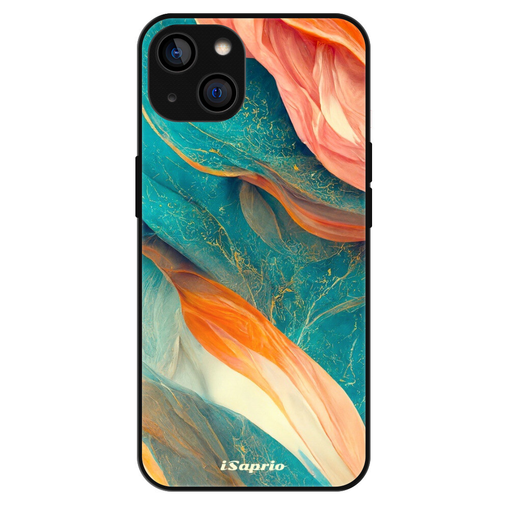 Lesklé puzdro Exclusive iSaprio - Abstract Marble - iPhone 14