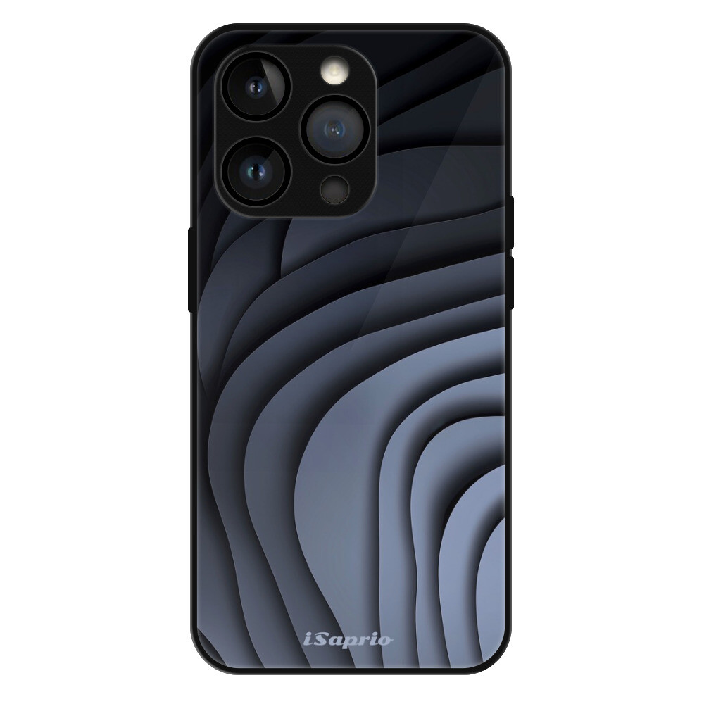 Lesklé puzdro Exclusive iSaprio - Dark Waves 10 - iPhone 14 Pro