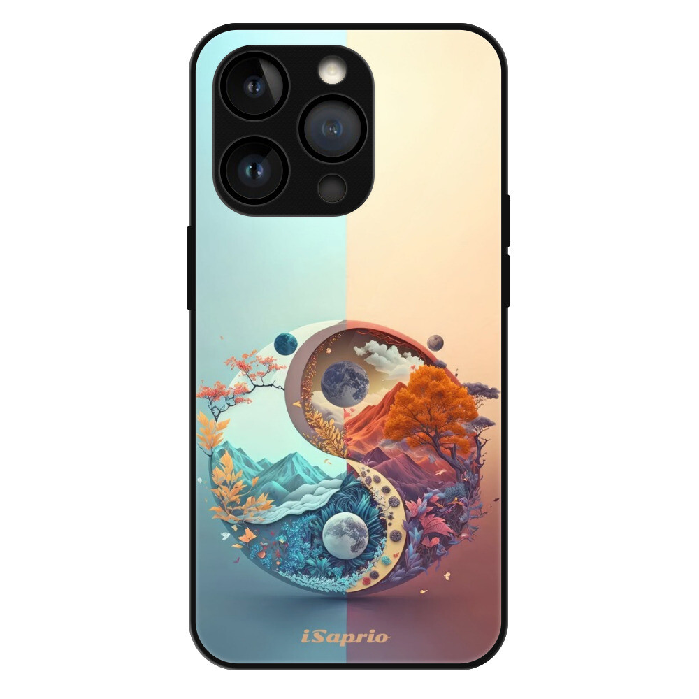 Lesklé puzdro Exclusive iSaprio - Jin Jang - iPhone 14 Pro