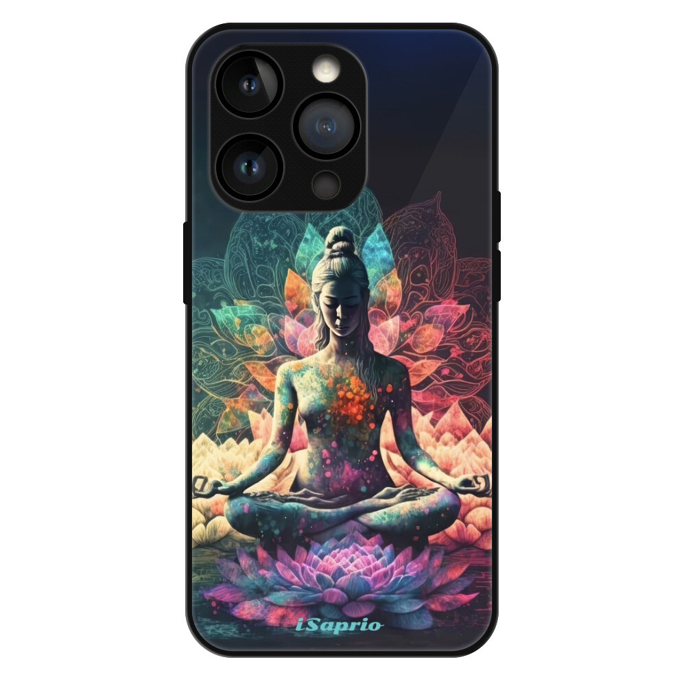 Lesklé puzdro Exclusive iSaprio - Yoga - iPhone 14 Pro