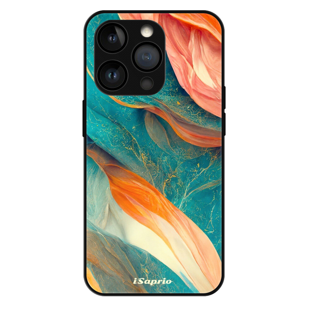 Lesklé puzdro Exclusive iSaprio - Abstract Marble - iPhone 14 Pro