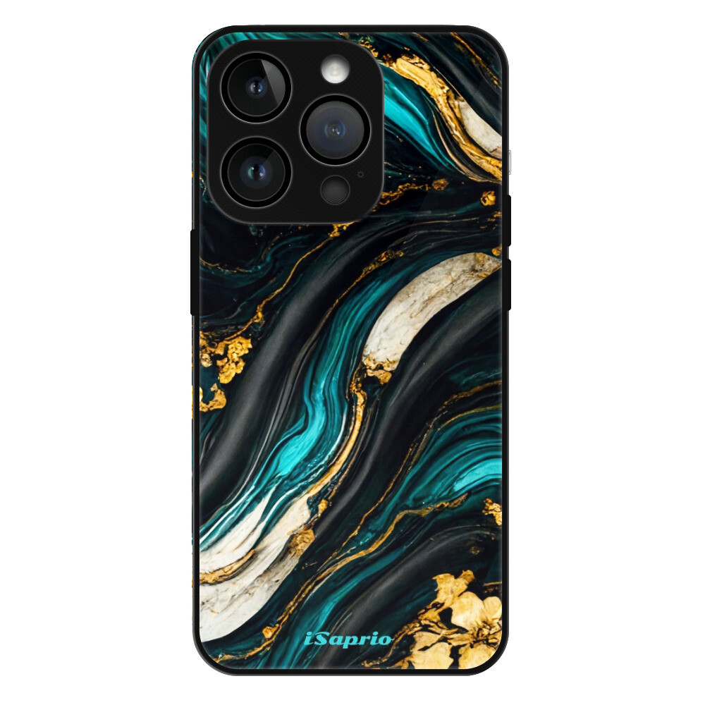 Lesklé puzdro Exclusive iSaprio - Dark Paint 10 - iPhone 15 Pro