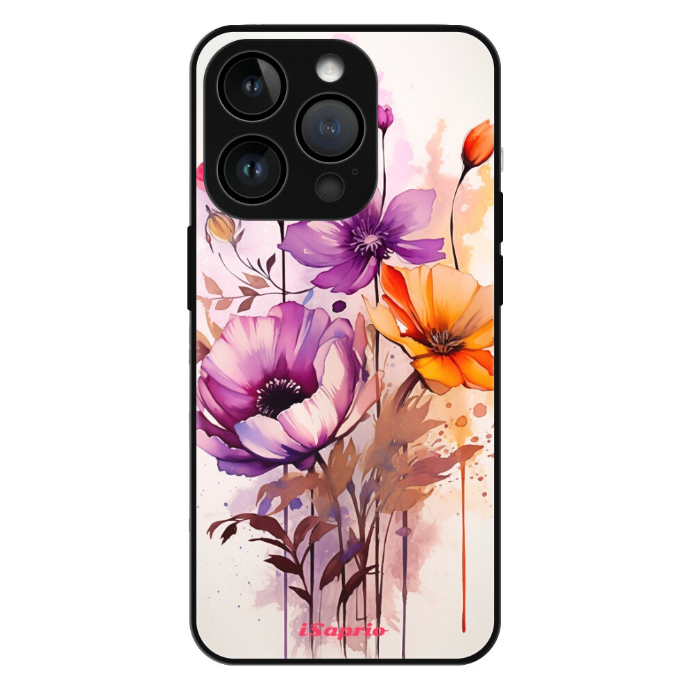 Lesklé puzdro Exclusive iSaprio - Flowers 22 - iPhone 15 Pro