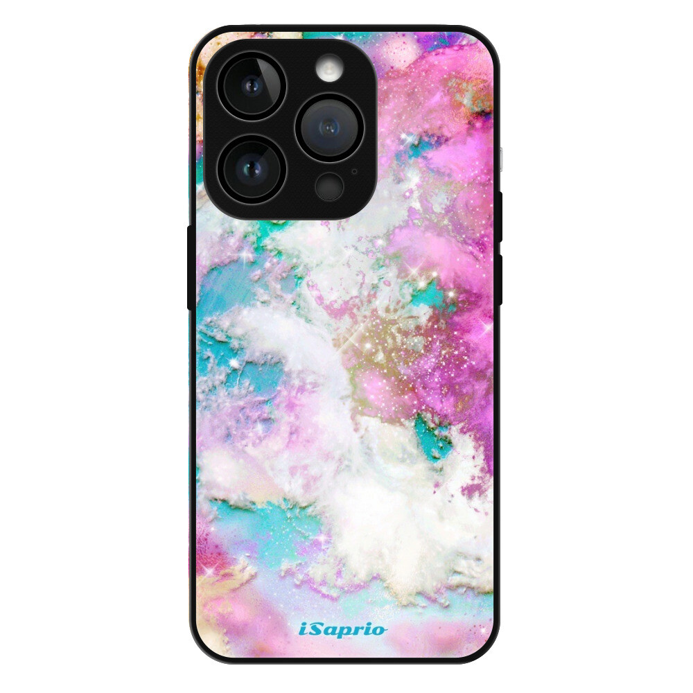 Lesklé puzdro Exclusive iSaprio - Galactic Paper - iPhone 15 Pro