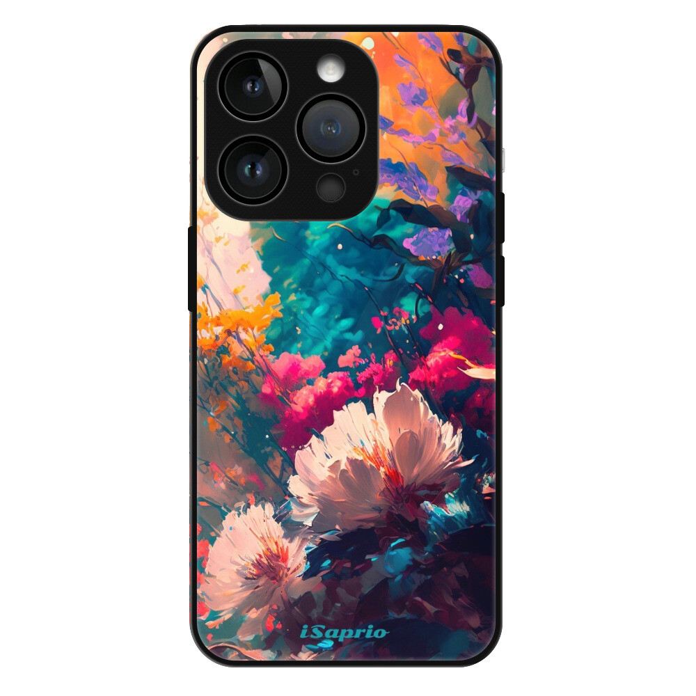 Lesklé puzdro Exclusive iSaprio - Flower Design - iPhone 15 Pro