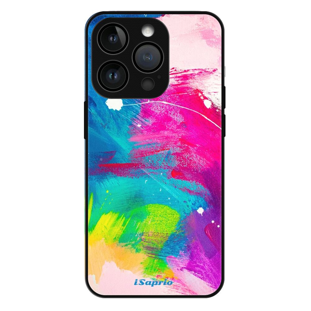 Lesklé puzdro Exclusive iSaprio - Abstract Paint 03 - iPhone 15 Pro