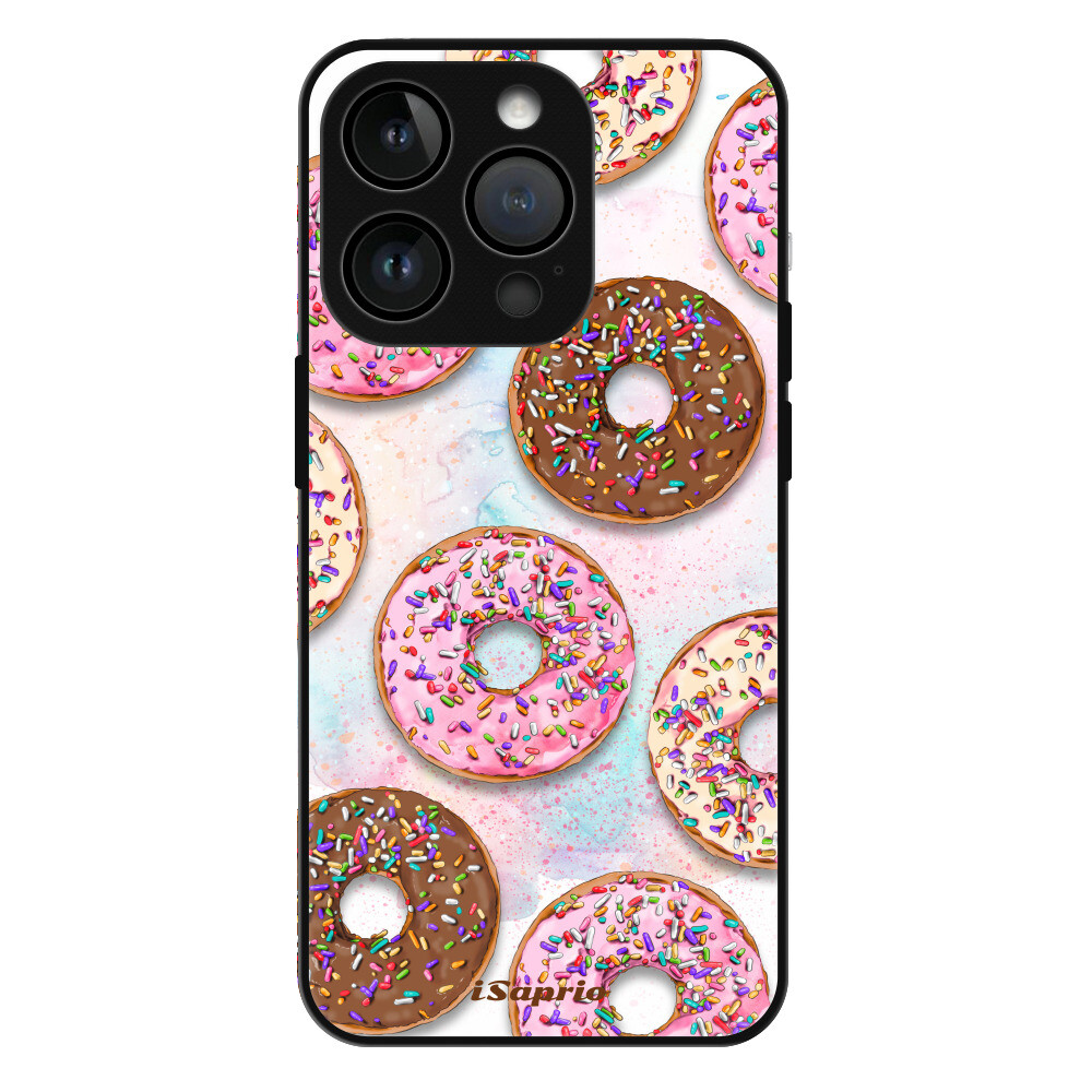 Lesklé puzdro Exclusive iSaprio - Donuts 11 - iPhone 15 Pro