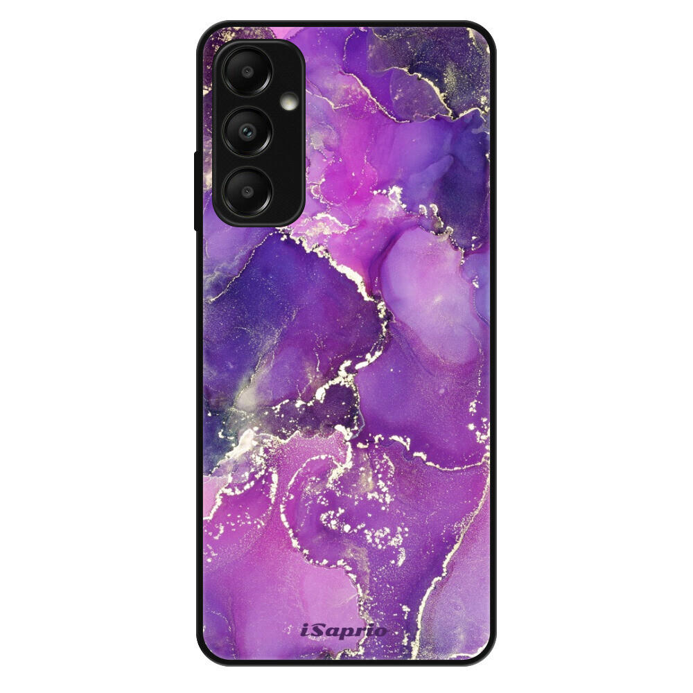 Lesklé puzdro Exclusive iSaprio - Purple Marble 10 - Samsung Galaxy A05s