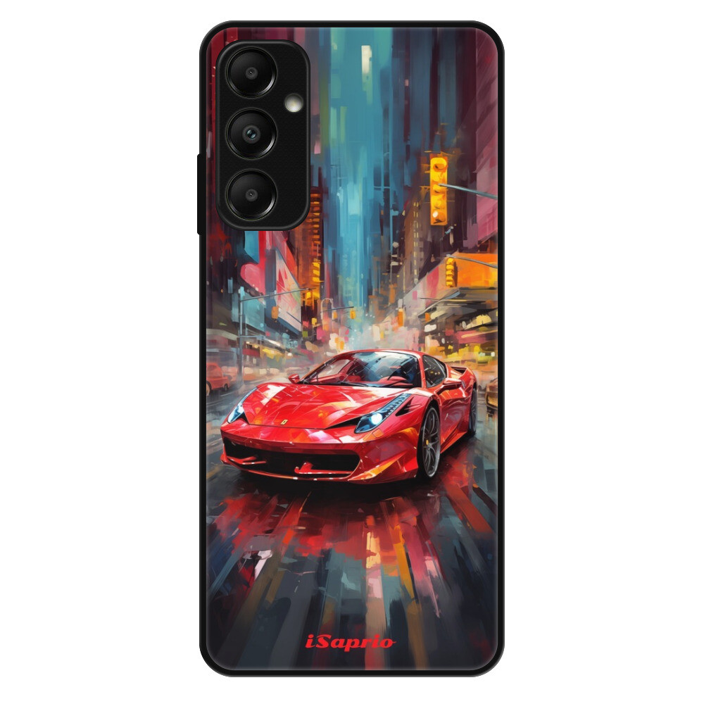 Lesklé puzdro Exclusive iSaprio - Ferrari - Samsung Galaxy A05s