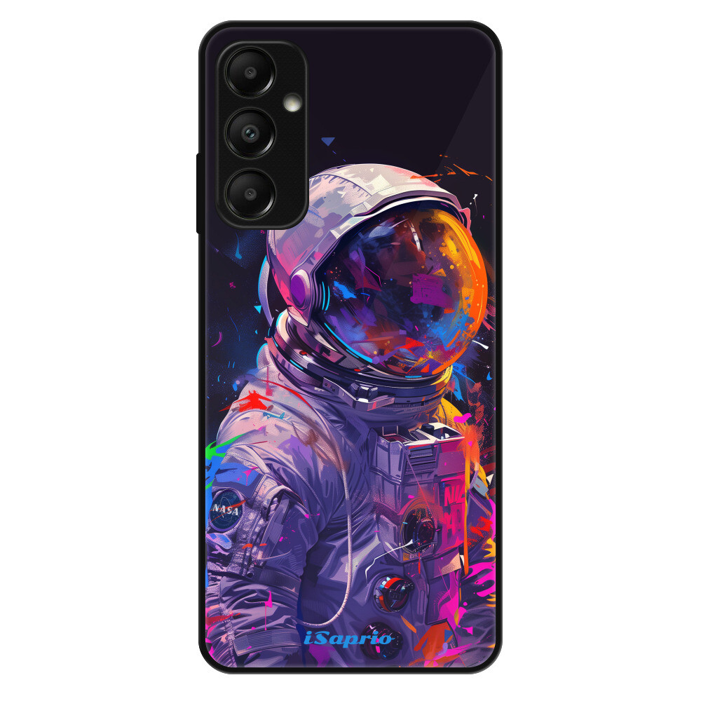 Lesklé puzdro Exclusive iSaprio - Neon Astronaut - Samsung Galaxy A05s