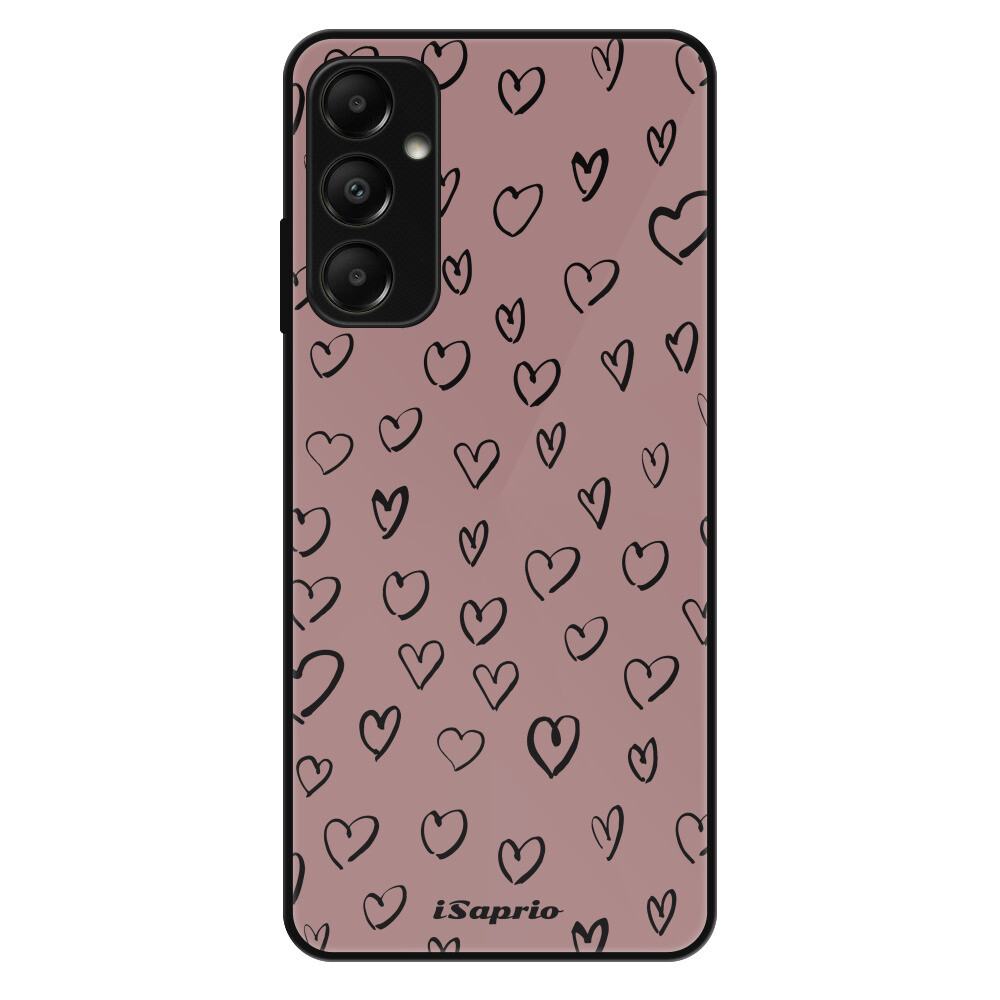 Lesklé puzdro Exclusive iSaprio - Heart Dark - Samsung Galaxy A05s