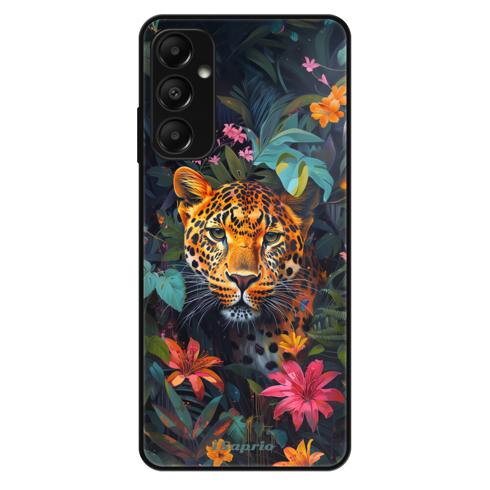 Lesklé puzdro Exclusive iSaprio - Flower Jaguar - Samsung Galaxy A05s
