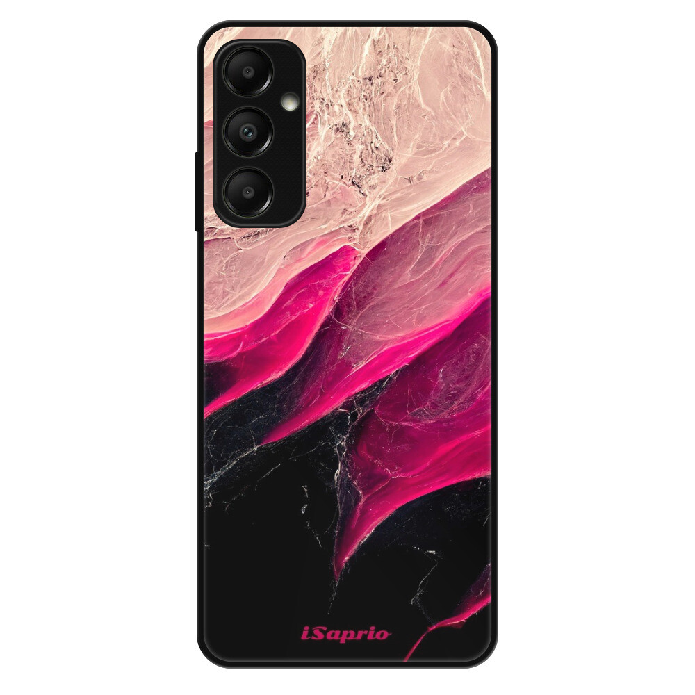 Lesklé puzdro Exclusive iSaprio - Black and Pink - Samsung Galaxy A05s