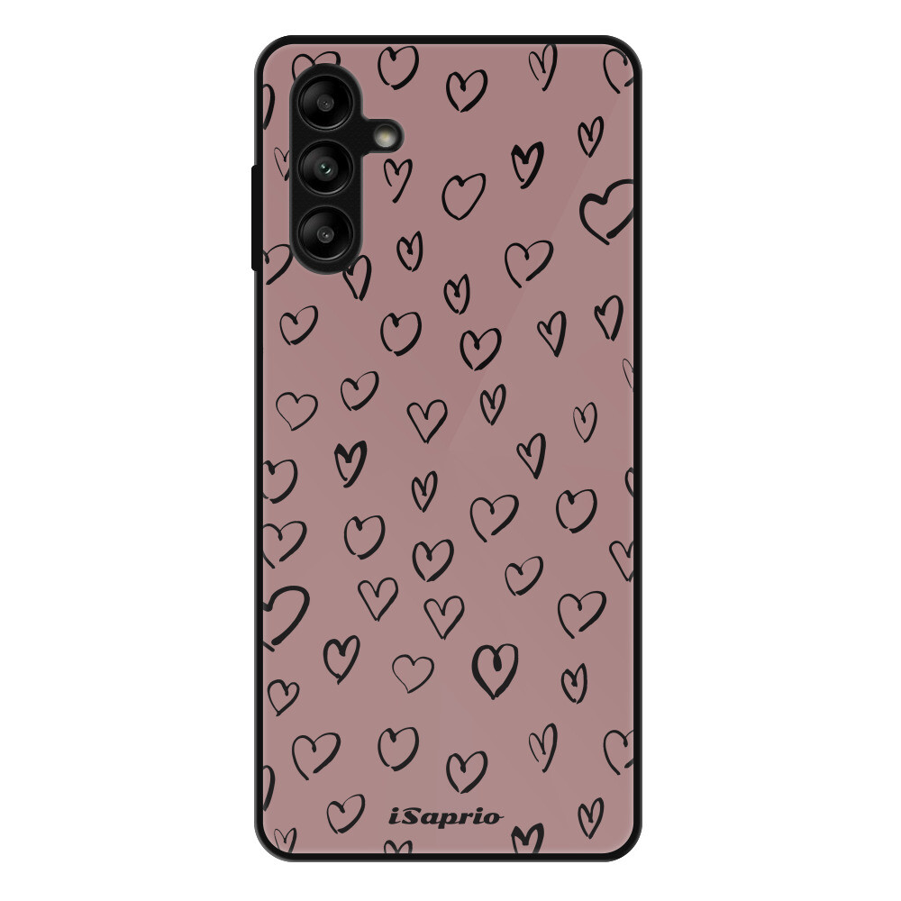 Lesklé puzdro Exclusive iSaprio - Heart Dark - Samsung Galaxy A13 5G / A04s