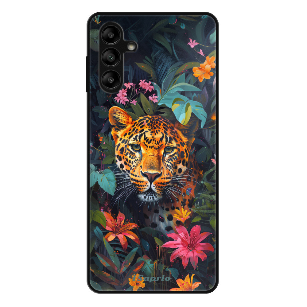 Lesklé puzdro Exclusive iSaprio - Flower Jaguar - Samsung Galaxy A13 5G / A04s