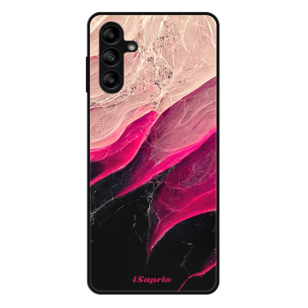 Lesklé puzdro Exclusive iSaprio - Black and Pink - Samsung Galaxy A13 5G / A04s