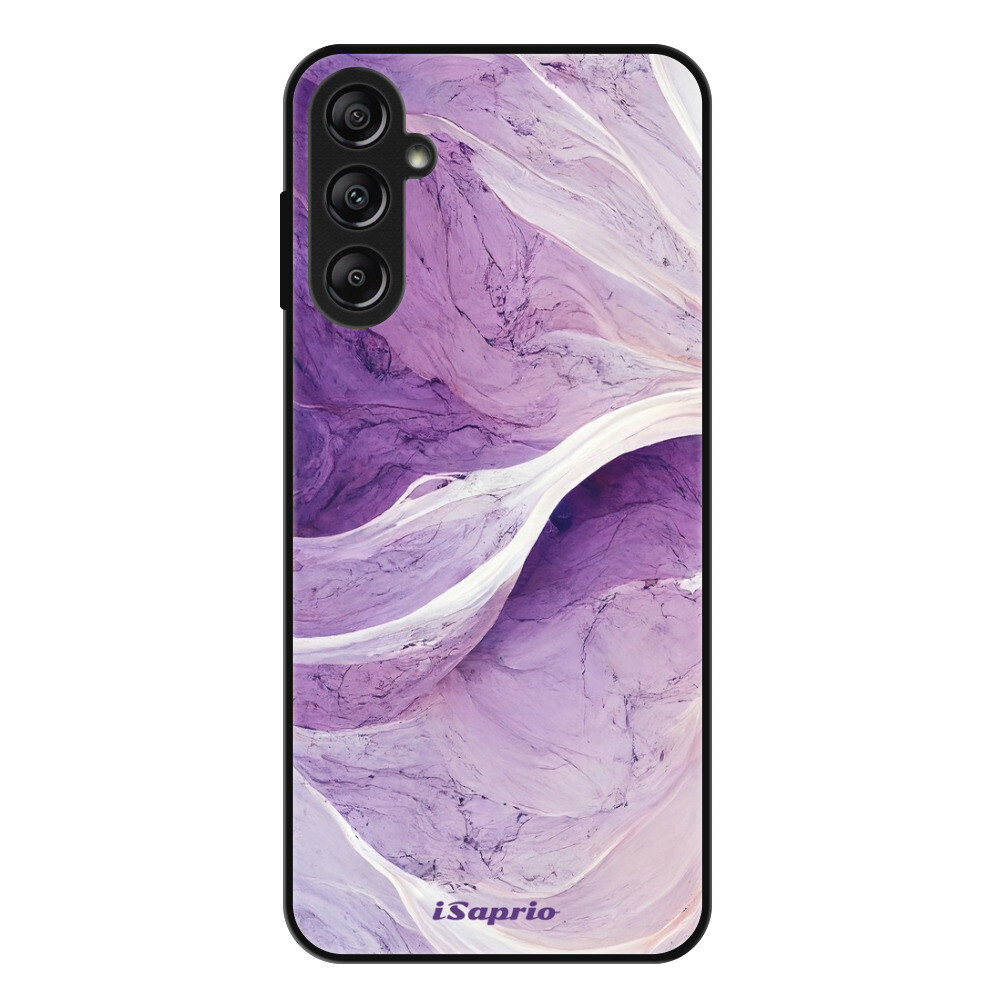 Lesklé puzdro Exclusive iSaprio - Purple Paint 10 - Samsung Galaxy A14 / A14 5G