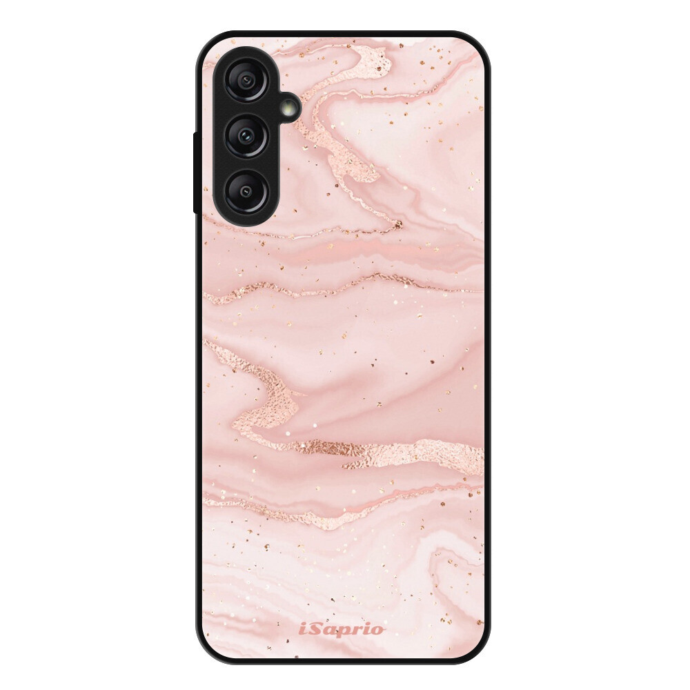 Lesklé puzdro Exclusive iSaprio - RoseGold Marble 10 - Samsung Galaxy A14 / A14 5G