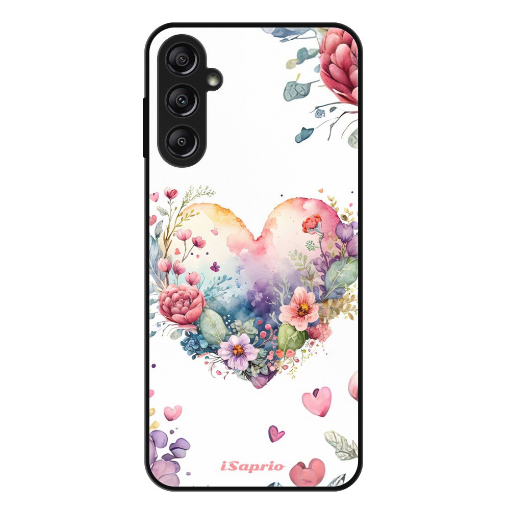 Lesklé puzdro Exclusive iSaprio - Floral Heart - Samsung Galaxy A14 / A14 5G
