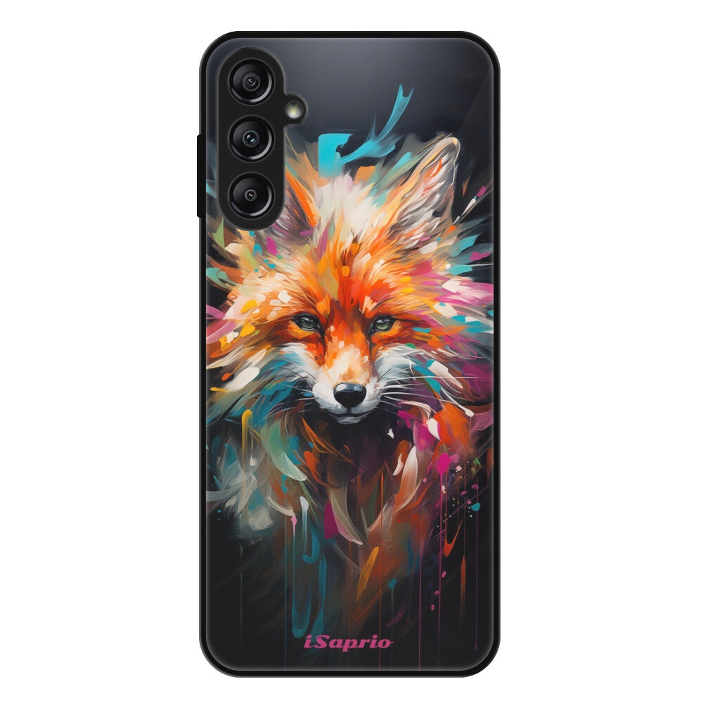 Lesklé puzdro Exclusive iSaprio - Neon Fox - Samsung Galaxy A14 / A14 5G