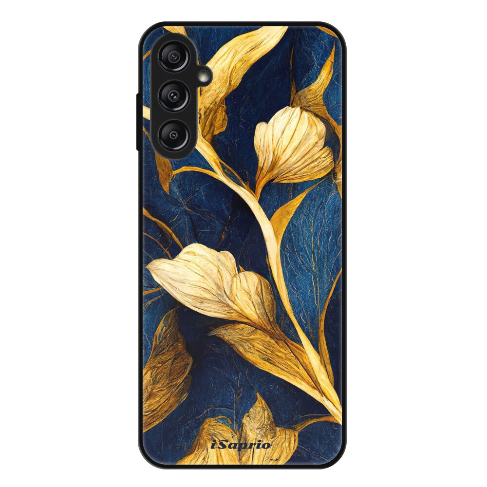 Lesklé puzdro Exclusive iSaprio - Gold Leaves - Samsung Galaxy A14 / A14 5G
