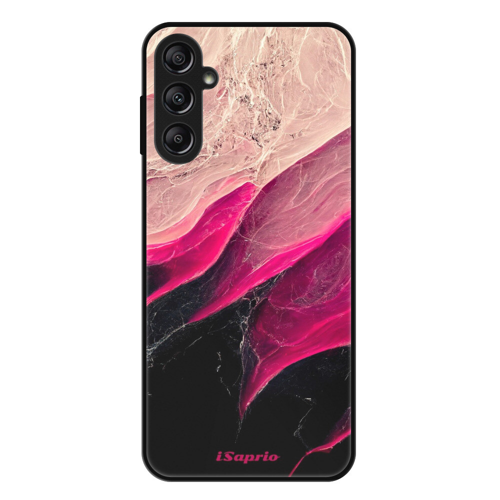 Lesklé puzdro Exclusive iSaprio - Black and Pink - Samsung Galaxy A14 / A14 5G