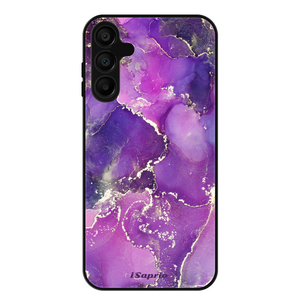 Lesklé puzdro Exclusive iSaprio - Purple Marble 10 - Samsung Galaxy A15 / A15 5G