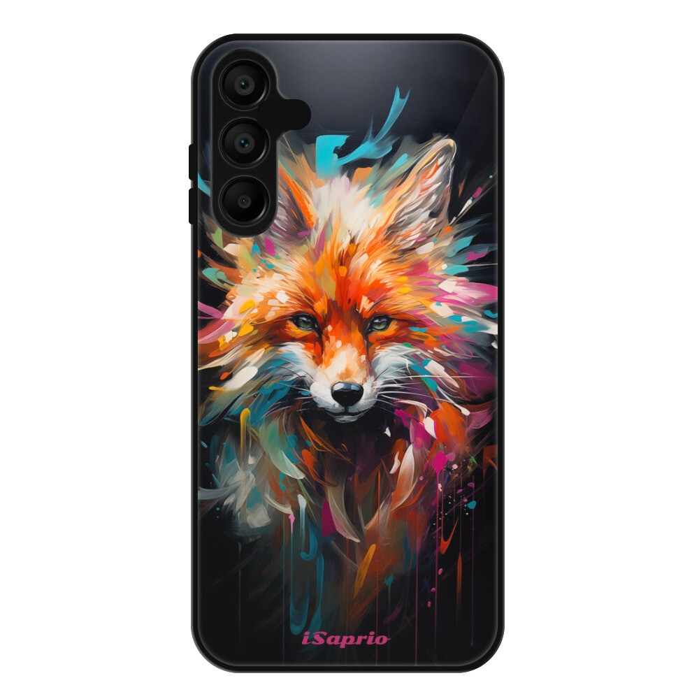 Lesklé puzdro Exclusive iSaprio - Neon Fox - Samsung Galaxy A15 / A15 5G