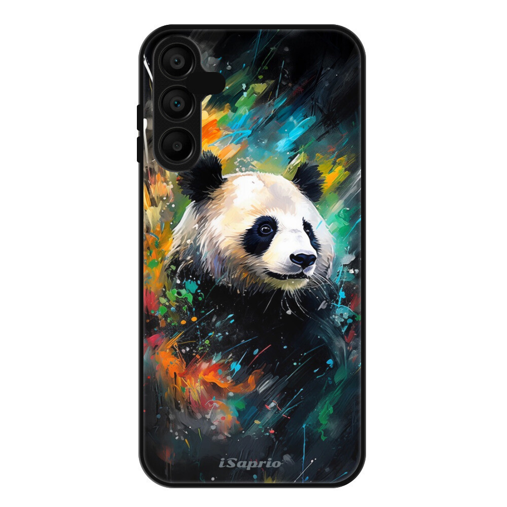 Lesklé puzdro Exclusive iSaprio - Abstract Panda - Samsung Galaxy A15 / A15 5G
