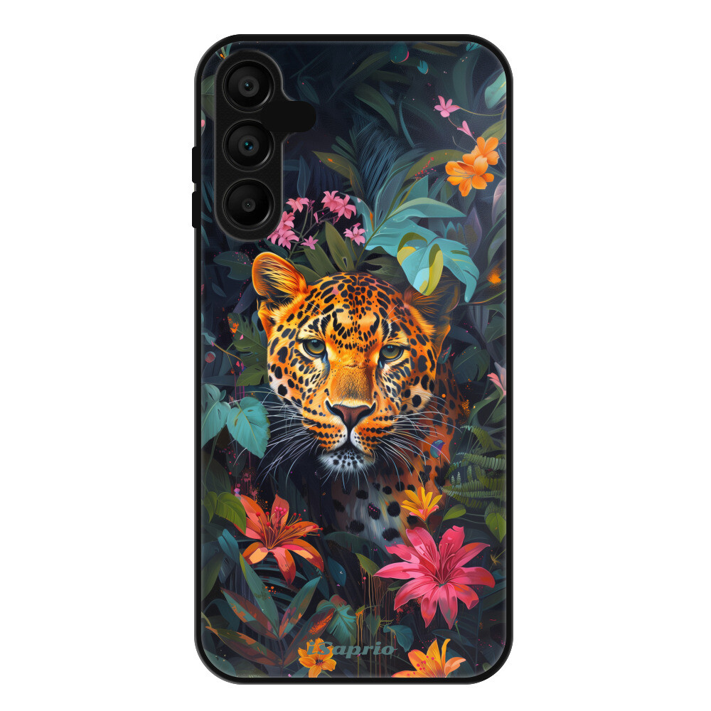 Lesklé puzdro Exclusive iSaprio - Flower Jaguar - Samsung Galaxy A15 / A15 5G