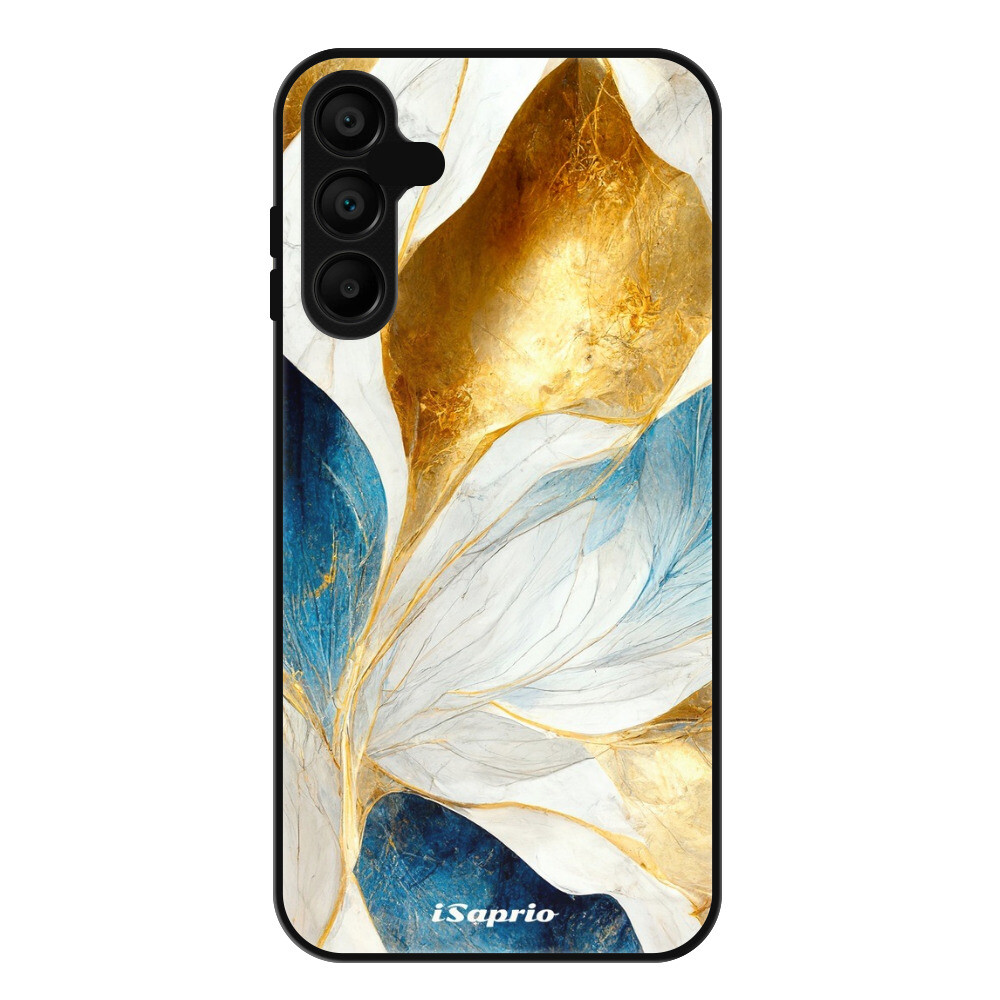 Lesklé puzdro Exclusive iSaprio - Blue Leaves - Samsung Galaxy A15 / A15 5G