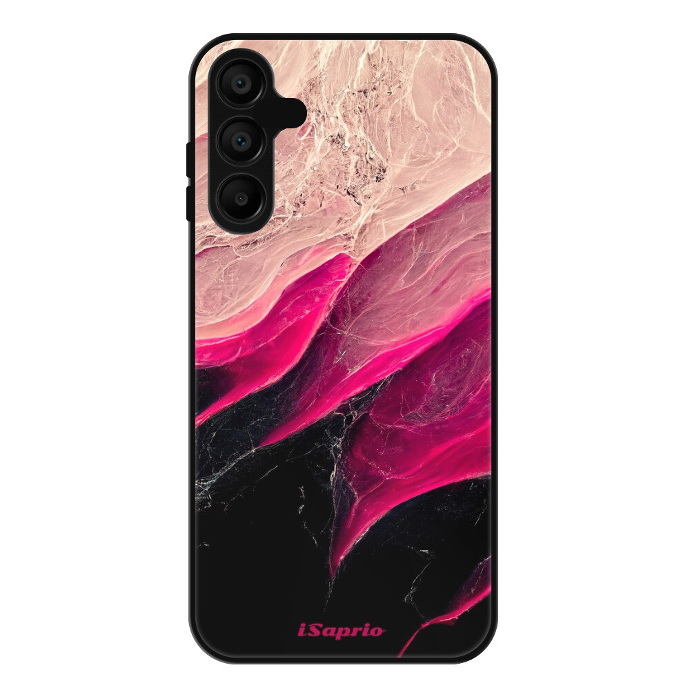 Lesklé puzdro Exclusive iSaprio - Black and Pink - Samsung Galaxy A15 / A15 5G