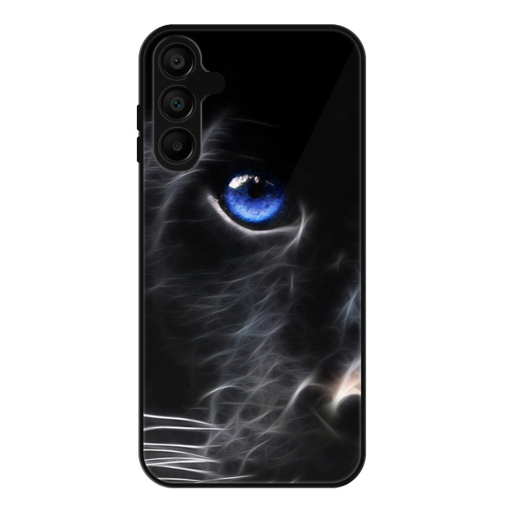 Lesklé puzdro Exclusive iSaprio - Black Puma - Samsung Galaxy A15 / A15 5G