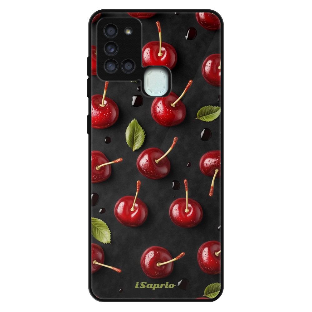 Lesklé puzdro Exclusive iSaprio - Cherry Bliss - Samsung Galaxy A21s
